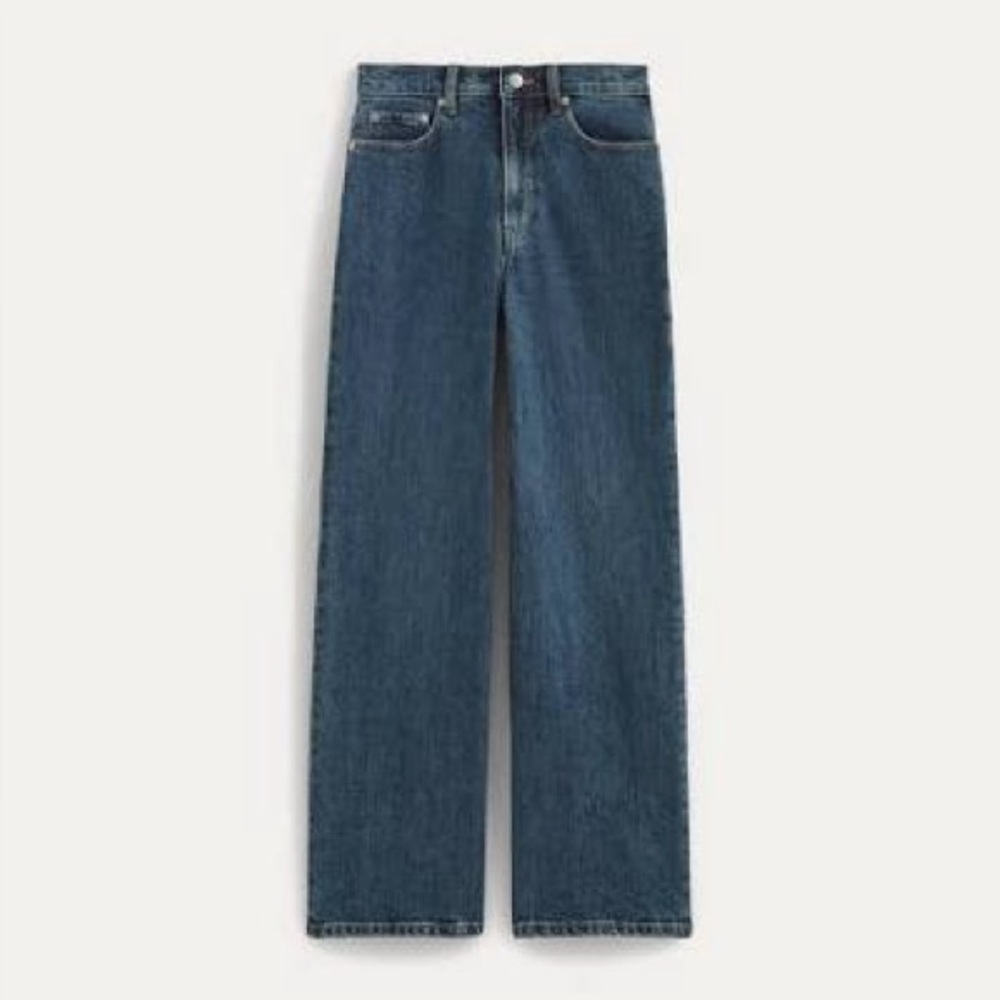 Everlane Women's High Rise Indigo Jeans